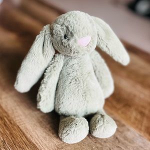 Jellycat, small green bunny